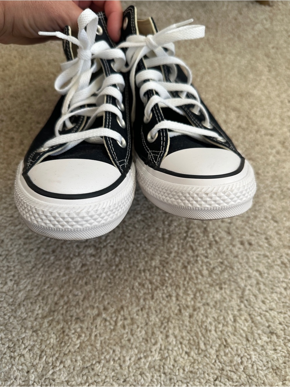 Converse Chuck Taylor All Star
High Top Black/White
Sneakers Women's 8 Men's 6 - Picture 4 of 12